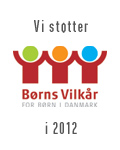 Vi støtter Børns Vilkår