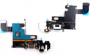 Apple iPhone 6 Charging/Audio Jack Flex Cable White