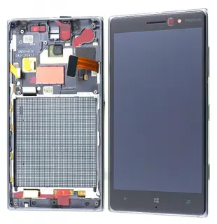 Nokia Lumia 830 Display Unit Mørke Grå