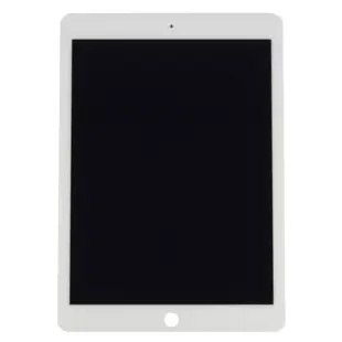 iPad Air 2 LCD skærm -  Glas / LCD / Digitizer (Hvid) (OEM)