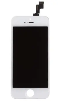 Skærm til iPhone 5S/SE Hvid OEM
