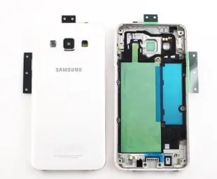 Samsung Galaxy A3 Complete Back Cover White