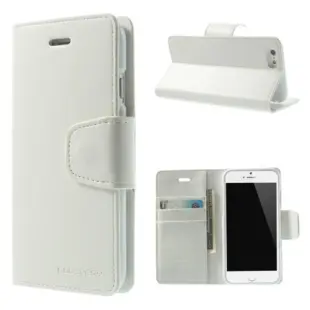 MERCURY GOOSPERY Sonata Diary Case for iPhone 6 / 6S White