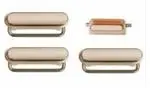 Apple iPhone 6S Plus Side Buttons Set - Guld
