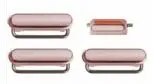 Apple iPhone 6S Plus Side Buttons Set - Rose