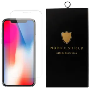 Nordic Shield Apple iPhone X/XS/11 Pro Skærmbeskyttelse (Blister)