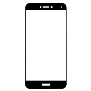 Huawei P8 Lite 2017 Skærmbeskyttelse Sort (Bulk)