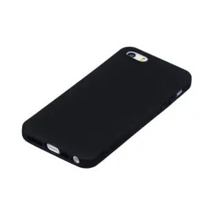 TPU  Back Case for iPhone SE / 5s / 5 Matte Black