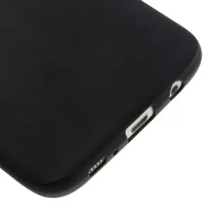 TPU Soft Back Cover til Samsung S7 Sort