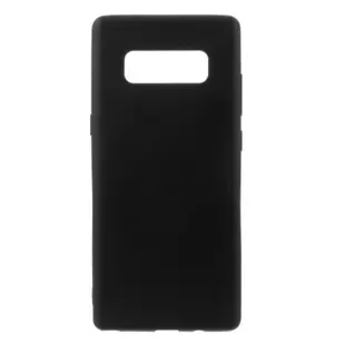 TPU Soft Back Cover for Samsung Note 8 Matte Black