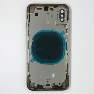 iPhone XS bagcover uden logo - guld