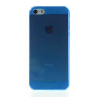 Transparent TPU Back Case for iPhone SE / 5s / 5 Klar Blå