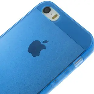 Transparent TPU Back Case for iPhone SE / 5s / 5 Klar Blå