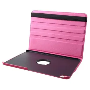 iPad Pro 11-inch (2018) Litchi Grain Cover with 360 Degree Rotary Stand - Rose