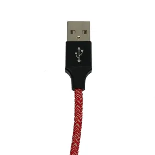 High Performance USB-C Data Kabel (1m.) Rød (Bulk)