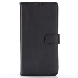 Crazy Horse Wallet Leather Stand Cover til Samsung S10 Plus  - Black