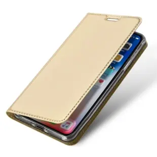 DUX DUCIS Skin Pro Flip Case for iPhone XR Gold