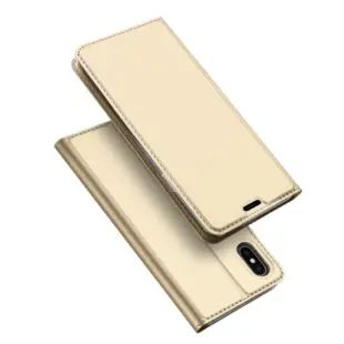 DUX DUCIS Skin Pro Flip Case for iPhone XS Max Gold
