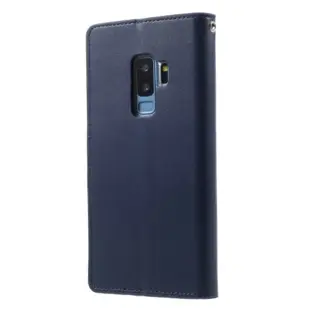 MERCURY GOOSPERY Sonata Diary Case for Samsung S9 Plus Dark Blue