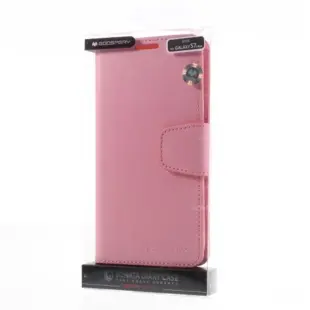MERCURY GOOSPERY Sonata Diary Case for Samsung Galaxy S7 Edge Pink
