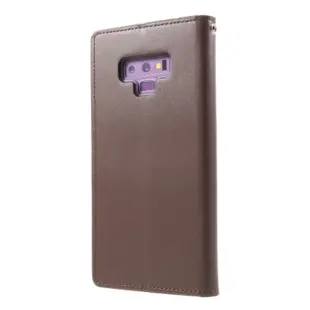 MERCURY GOOSPERY Sonata Diary Case for Samsung Galaxy Note 9 Coffee