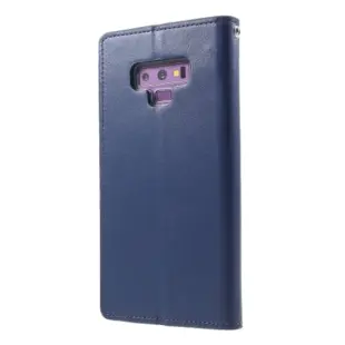 MERCURY GOOSPERY Sonata Diary Case for Samsung Galaxy Note 9 Dark Blue