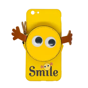 iPhone 6 Plus Case with Yellow Smile Face