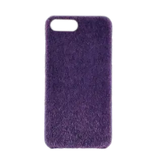 Horse Hair Hard Case for iPhone 7 Plus/8 Plus Purple