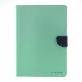 Mercury Goospery Fancy Diary Case for iPad Air - Cyan/Dark Blue