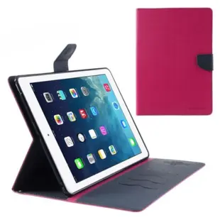 Mercury Goospery Fancy Diary Case for iPad Pro 9.7" - Rose/Dark Blue