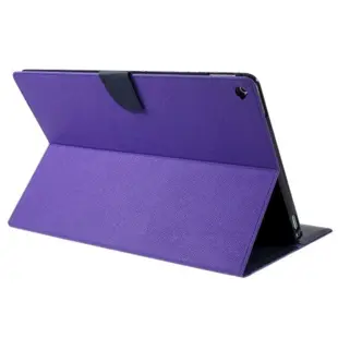 Mercury Goospery Fancy Diary Case for iPad Pro 12.9" (1. gen.) - Purple/Dark Blue