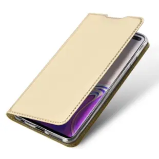 DUX DUCIS Skin Pro Flip Cover til Samsung S10 Gold