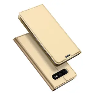 DUX DUCIS Skin Pro Flip Cover til Samsung S10e Gold