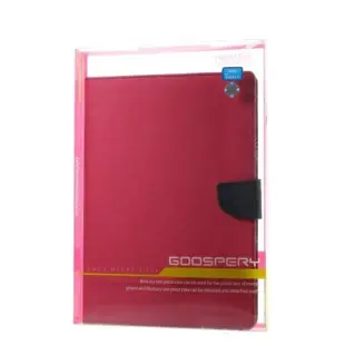 MERCURY Goospery Fancy Diary Cover til iPad Air 2 - Rød/Blå