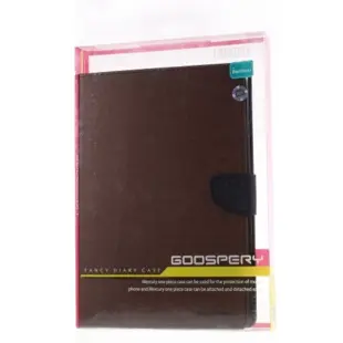 Mercury Goospery Fancy Diary Case for iPad Pro 9.7 Brown/Black