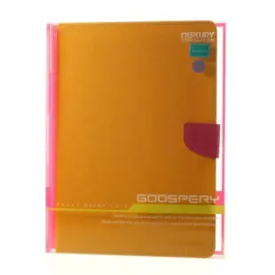Mercury Goospery Fancy Diary Case for iPad Pro 11 Yellow/Red