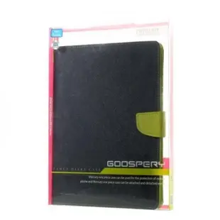 Mercury Goospery Fancy Diary Cover til iPad 2/3/4 Blå/Grøn