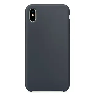 Hard Silicone Case for iPhone X Grey