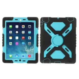 PEPKOO Spider Series for iPad 2/3/4 Blue/Black