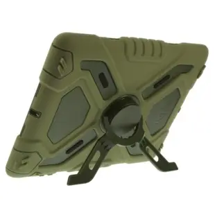 PEPKOO Spider Series til iPad 2/3/4 Army Grøn
