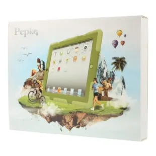 PEPKOO Spider Series for iPad 2/3/4 Army Green