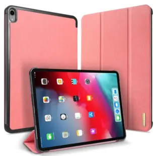 DUX DUCIS Domo Series Tri-fold Case for iPad Pro 12.9 2018 Pink