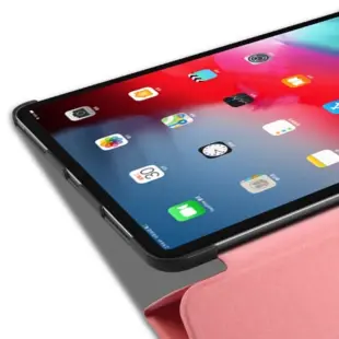DUX DUCIS Domo Series Tri-fold Cover til iPad Pro 12.9 2018 Lyserød
