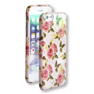 Flower Hard Case with Roses for iPhone 7 Plus/8 Plus Pink