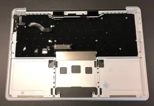 MacBook Pro 13'' A1708 Keyboard w/frame Nordic Layout Silver