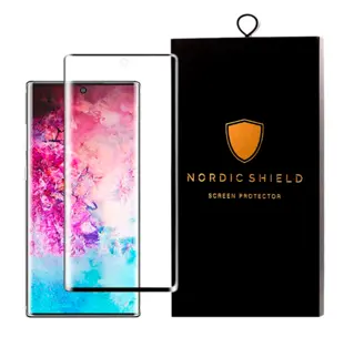 Nordic Shield Samsung Galaxy Note 10+ Skærmbeskyttelse 3D Curved (Blister)