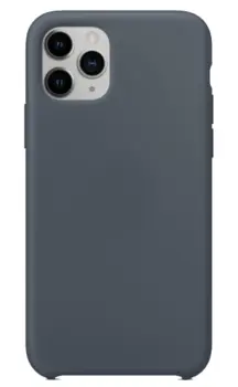 Hard Silicone Case for iPhone 11 Pro Dark Grey