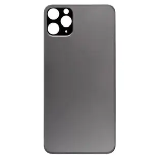 Bag Glas Plade Uden Logo til Apple iPhone 11 Pro Space Grey