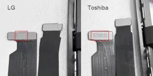 iPhone XR skærm - OEM (Toshiba)