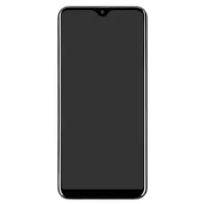Samsung Galaxy A20e (A202) LCD Skærm med ramme (Sort) (Original)